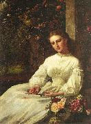 Lachtropius, Nicolaes Rosy Reverie Sweden oil painting artist